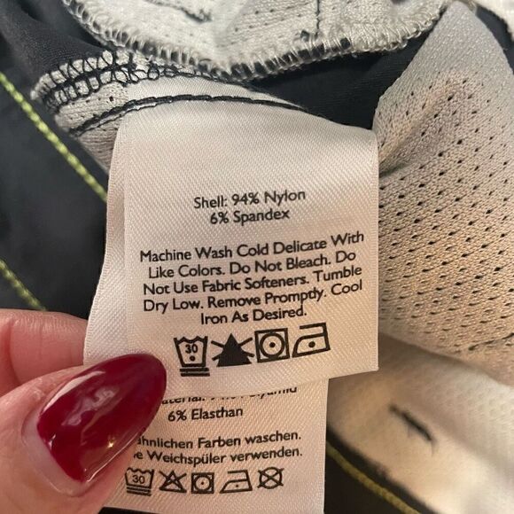 Eddie Bauer Mens Black Pants Size 34x32 Stretchy Zipper Pocket - Picture 6 of 12